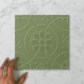 Picture of Grace Revival Olive (Satin) 200x200 (Rectified)