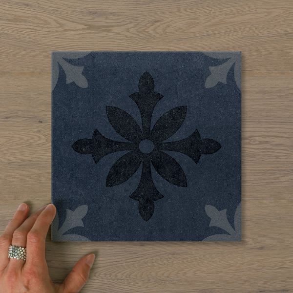 Picture of Arabesque Cleo Navy (Matt) 200x200 (Rectified)