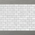 Picture of Marmo Brick (100x50) Carrara (Honed) 300x300 Sheet (Rectified)