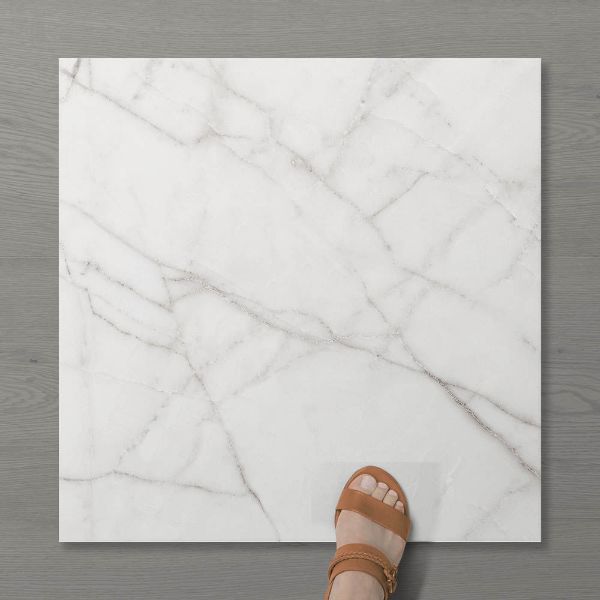 Picture of Aphrodite Statuario Ash (Matt) 600x600 (Rounded)