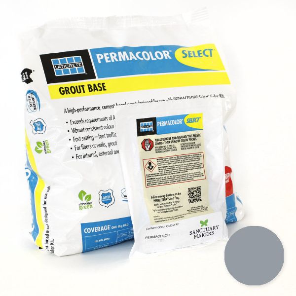 Picture of PERMACOLOR SELECT 5KG Slate Grey Grout Kit