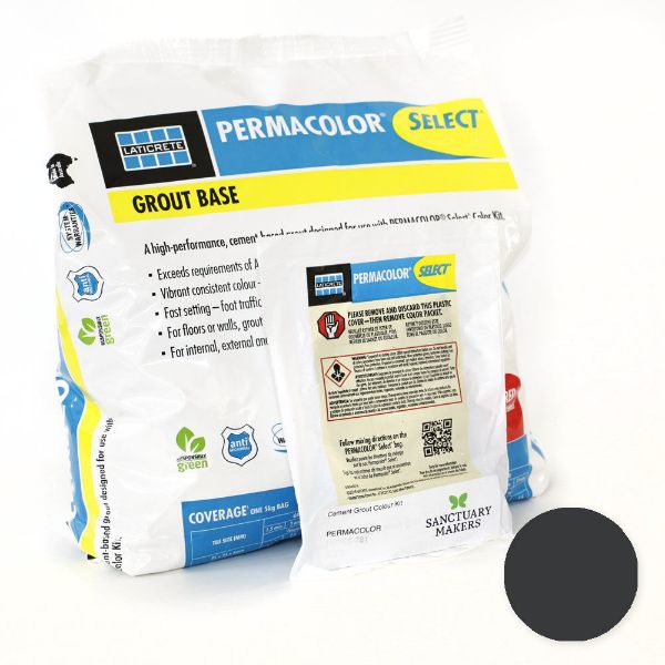 Picture of PERMACOLOR SELECT 5KG Midnight Black Grout Kit